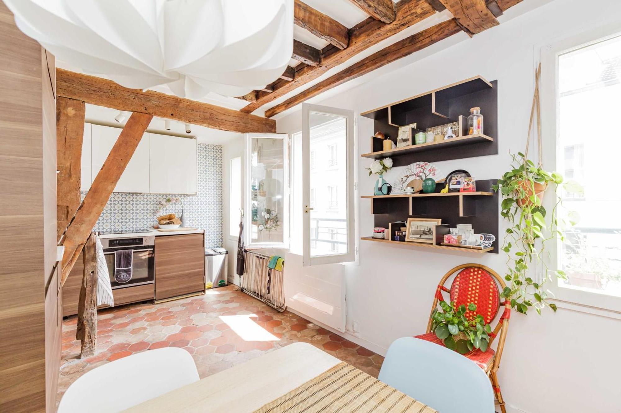 Appartement And Bright 40 M For 2 Near Belleville