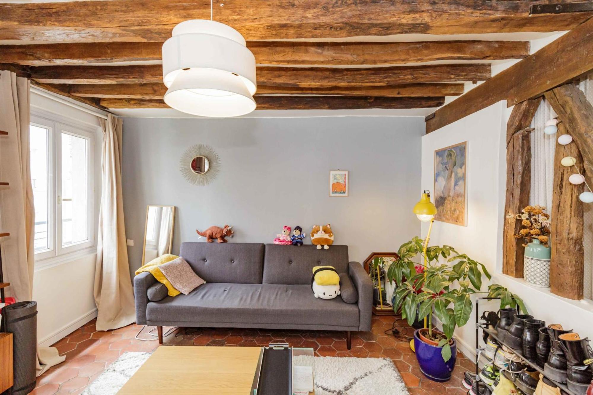 And Bright 40 M For 2 Near Belleville Appartement *